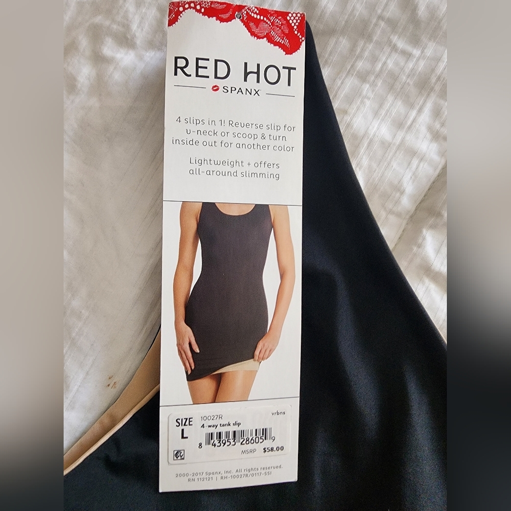 Red Hot Spanx Slip (reversible 4-in-1)